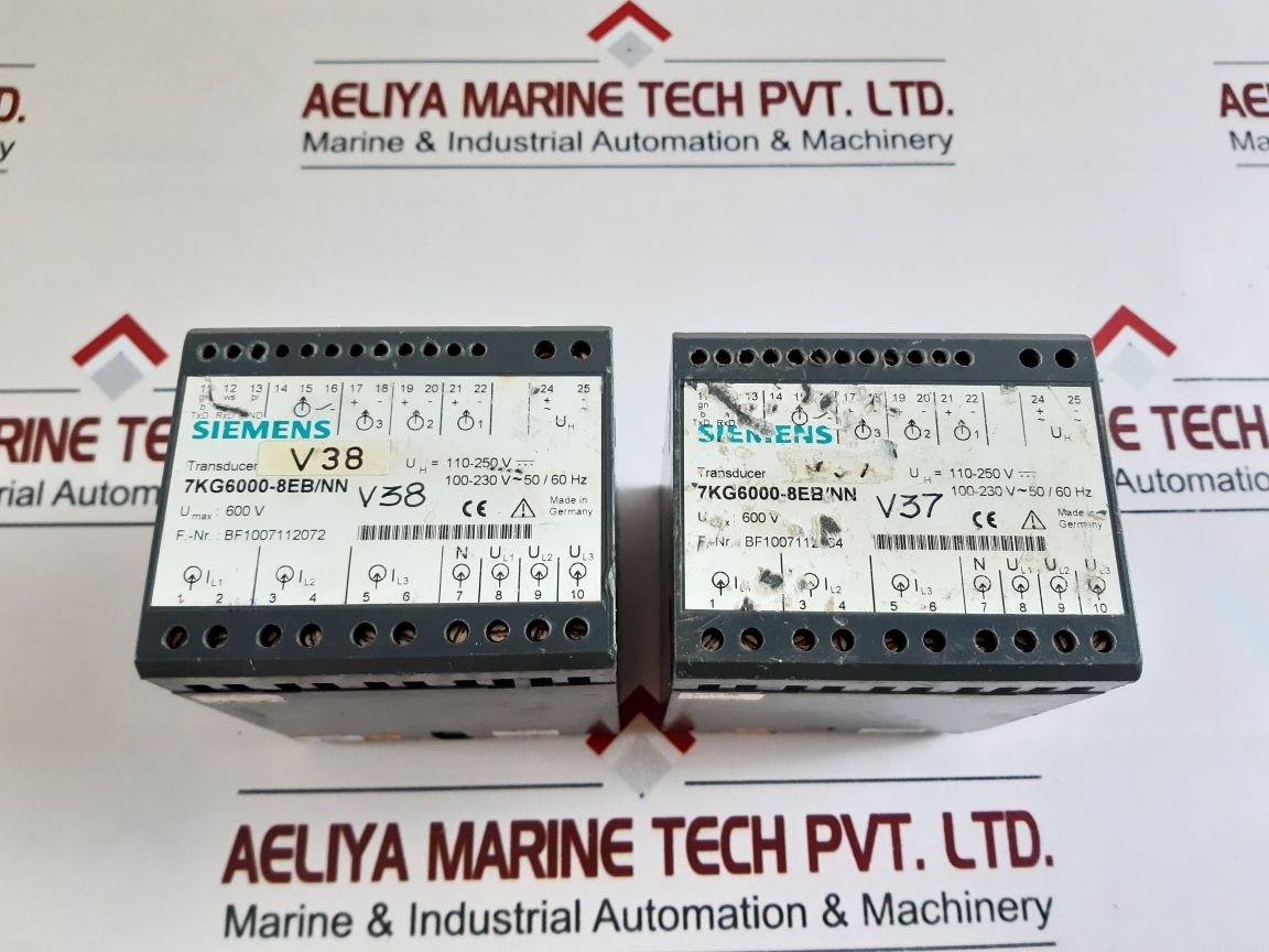 Siemens 7Kg6000-8Eb/Nn Digital Transducer