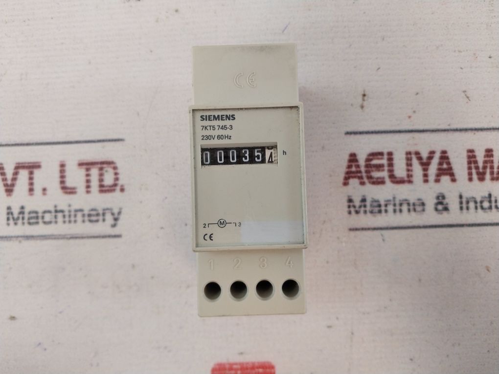 Siemens 7Kt5 745-3 Hour Counter 230V 60Hz
