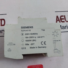 Siemens 7Lf4 4110 Digital Weekly Time Switch 230V