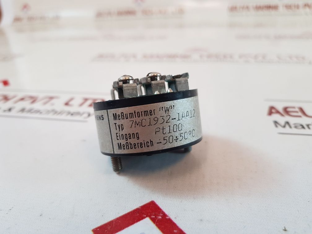 Siemens 7mc1932-1aa12 transmitter pt100