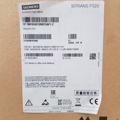 Siemens 7Mf0340-1Gm01-5Af1-z Pressure Transmitter