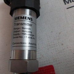 Siemens 7Mf1564-3Ca00-1Aa1 Pressure Transmitter