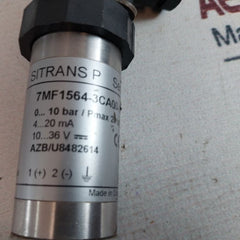 Siemens 7Mf1564-3Ca00-1Aa1 Pressure Transmitter