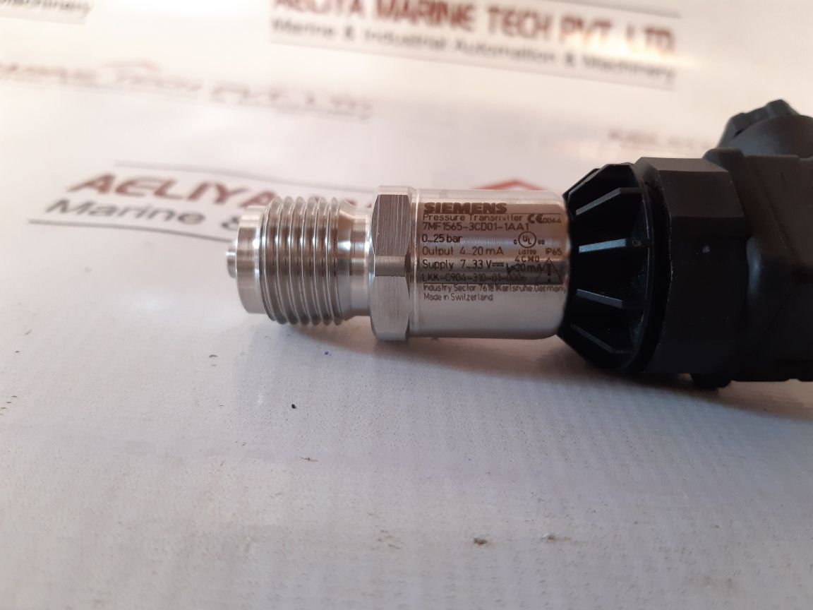 Siemens 7Mf1565-3Cd01-1Aa1 Sitrans Pressure Transmitter