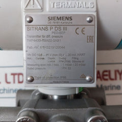 Siemens 7Mf4433-1Ba02-2Ab1 Transmitter For Differential Pressure