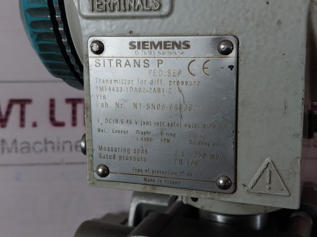 Siemens 7Mf4433-1Da02-2Ab1-z (Not Working)