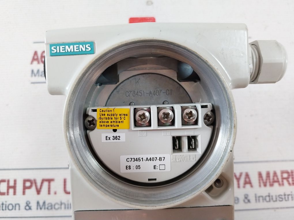 Siemens 7Mf4433-1Da02-2Ab1 Differential Pressure Transmitter