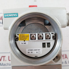 Siemens 7Mf4433-1Da02-2Ab1 Differential Pressure Transmitter