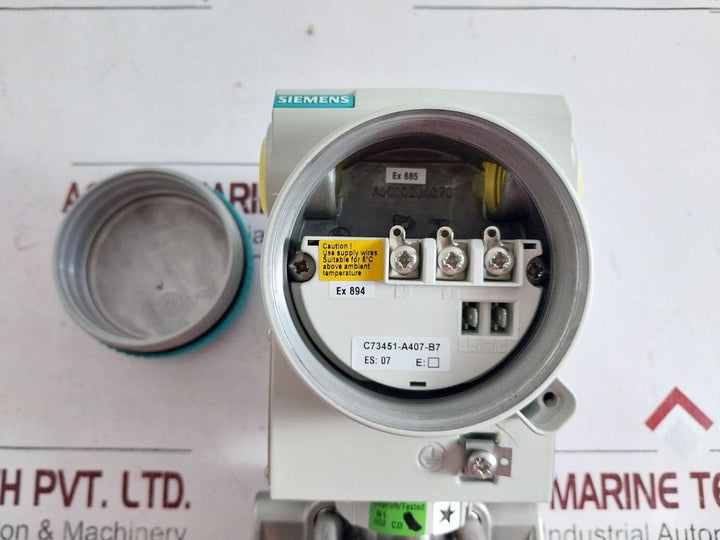 Siemens 7Mf 4433-1Da02-2Ab1-z Differential Pressure Transmitter