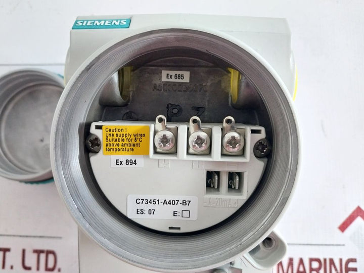Siemens 7Mf 4433-1Da02-2Ab1-z Differential Pressure Transmitter