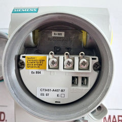 Siemens 7Mf 4433-1Da02-2Ab1-z Differential Pressure Transmitter