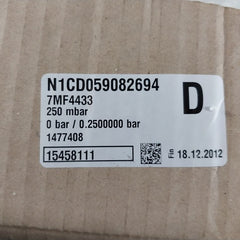 Siemens 7Mf 4433-1Da02-2Ab1-z Differential Pressure Transmitter
