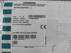 Siemens 7Mf 4433-1Da02-2Ab1-z Differential Pressure Transmitter