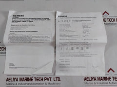 Siemens 7Mf 4433-1Da02-2Ab1-z Differential Pressure Transmitter