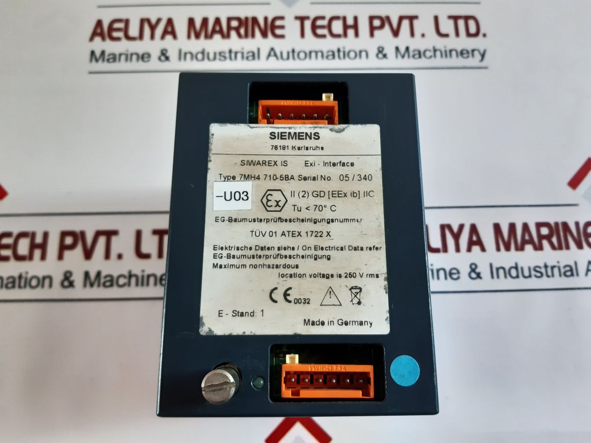 Siemens 7Mh4 710-5Ba Barrier