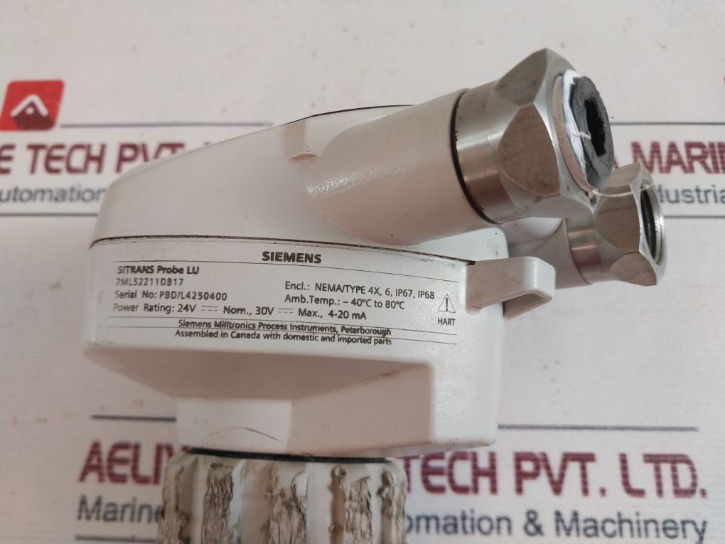 Siemens 7Ml52211Db17 Sitrans Probe Lu Level Transmitter
