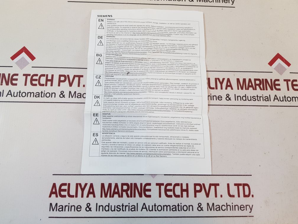 Siemens 7Ng3211-1Nn00 Temperature Transmitter Sitrans Th200