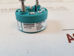 Siemens 7Ng3211-1Nn00 Temperature Transmitter Sitrans Th200