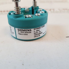 Siemens 7Ng3211-1Nn00 Temperature Transmitter Sitrans Th200