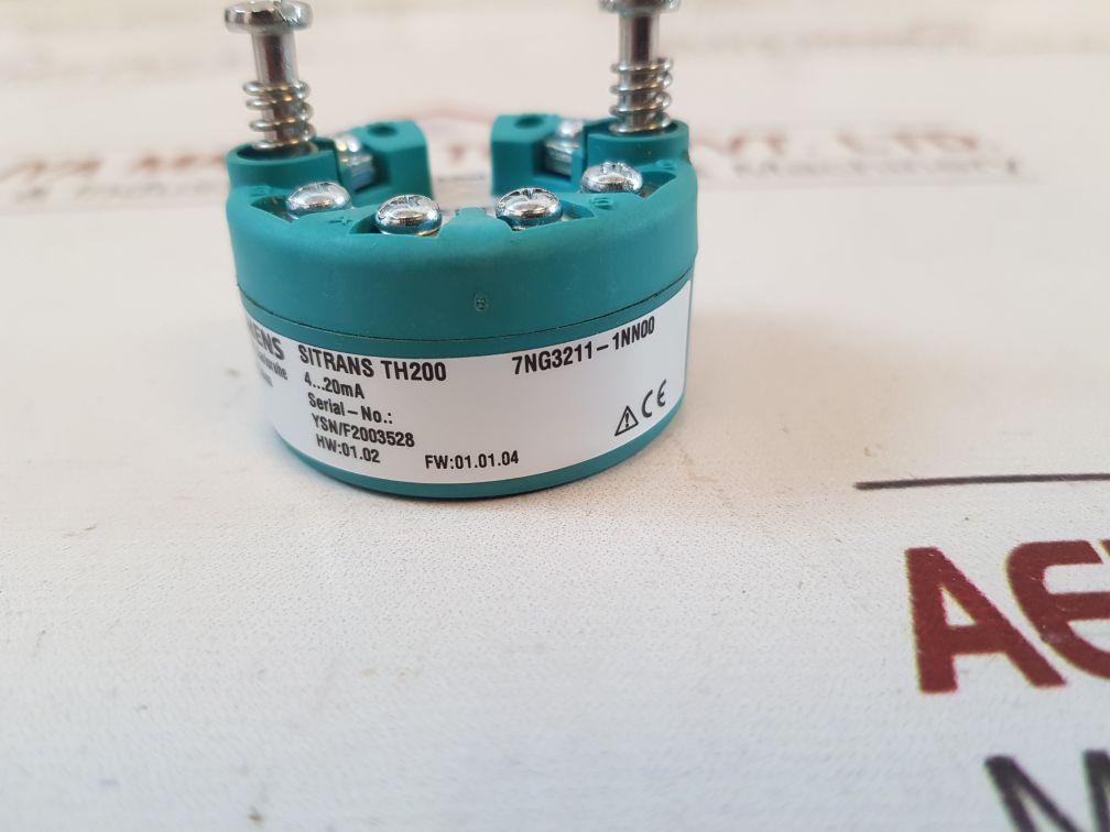Siemens 7Ng3211-1Nn00 Temperature Transmitter Sitrans Th200