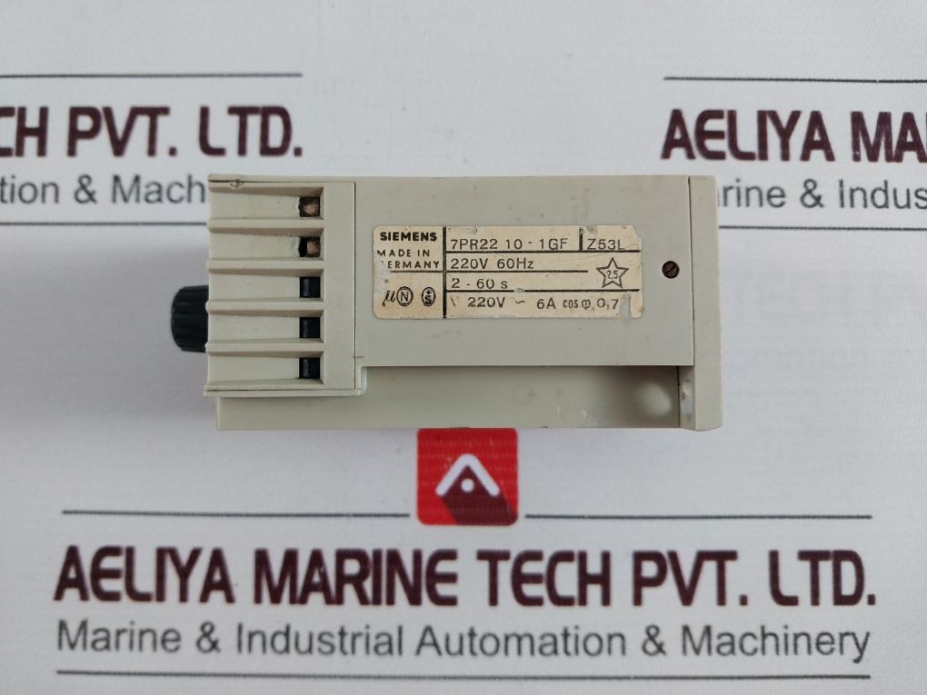 Siemens 7Pr2210-1Gf Time Delay Relay 2-60S