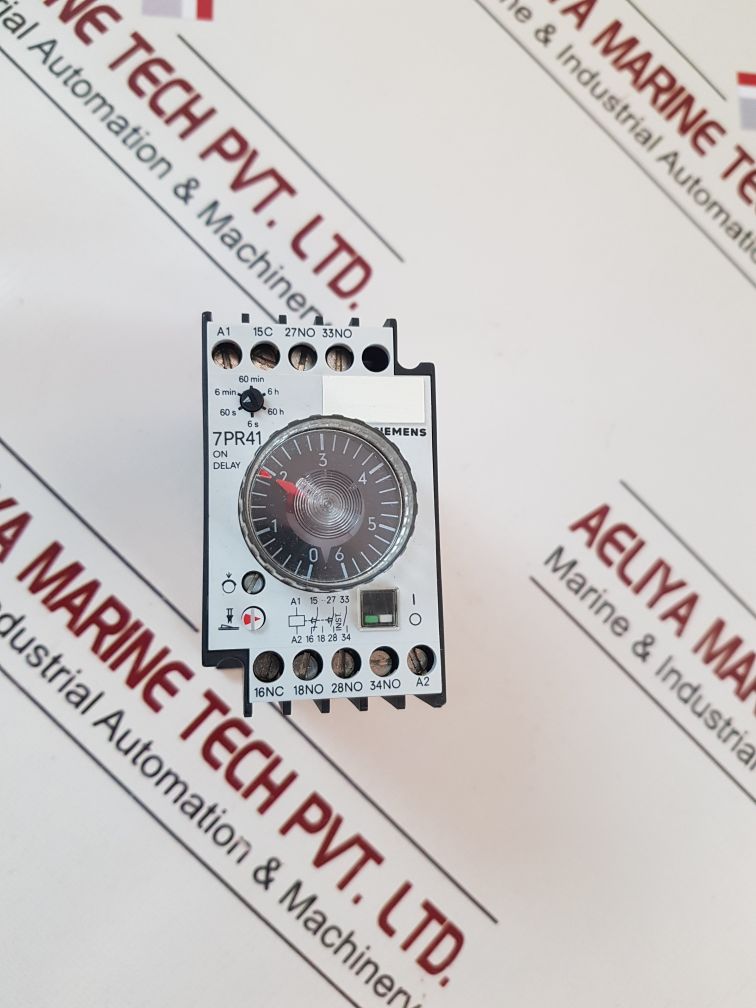 Siemens 7Pr41 Time Relay 7Pr4140-6Pm00 220V
