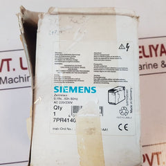 Siemens 7Pr41 Time Relay 7Pr4140-6Pm00 220V