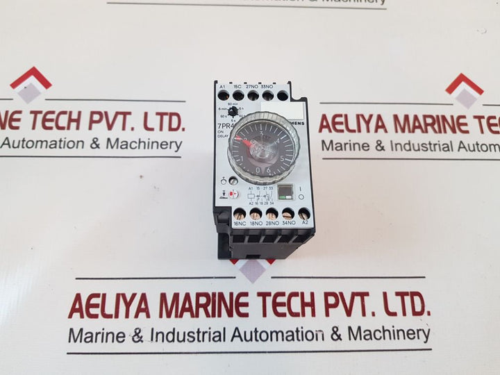 Siemens 7Pr41 Time Relay 7Pr4140-6Pm00 220V

