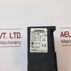 Siemens 7Pr41 Time Relay 7Pr4140-6Pm00 220V
