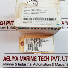 Siemens 7Pr4140-6Pm00 Time Delay Relay 220V 0.15S-60H
