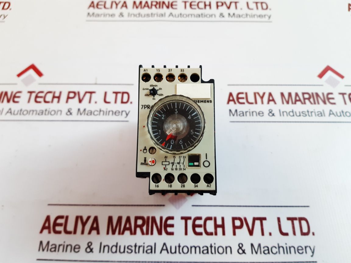 Siemens 7Pr4140-6Pm00 Time Delay Relay 220V 0.15S-60H
