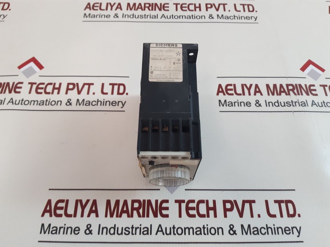 Siemens 7Pr4140-6Pm00 Time Relay 625546