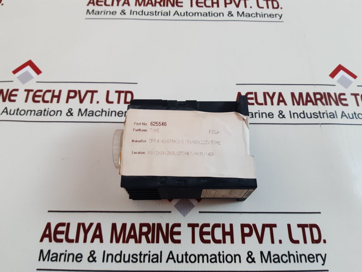 Siemens 7Pr4140-6Pm00 Time Relay 625546