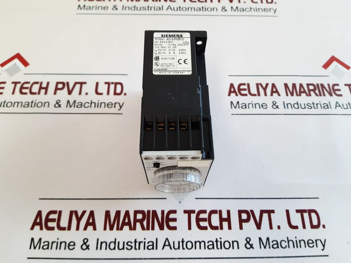 Siemens 7Pr41 40-6Pm10 Time Relay
