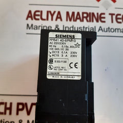 Siemens 7Pr41 40-6Pm10 Time Relay
