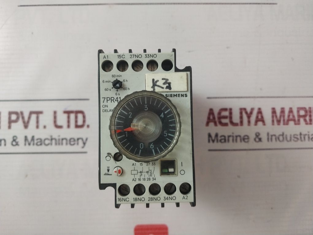 Siemens 7Pr41 On Delay Time Relay