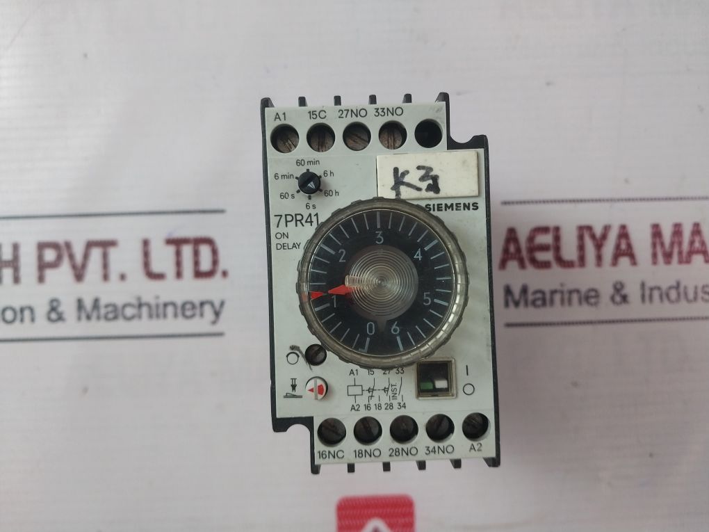 Siemens 7Pr41 On Delay Time Relay