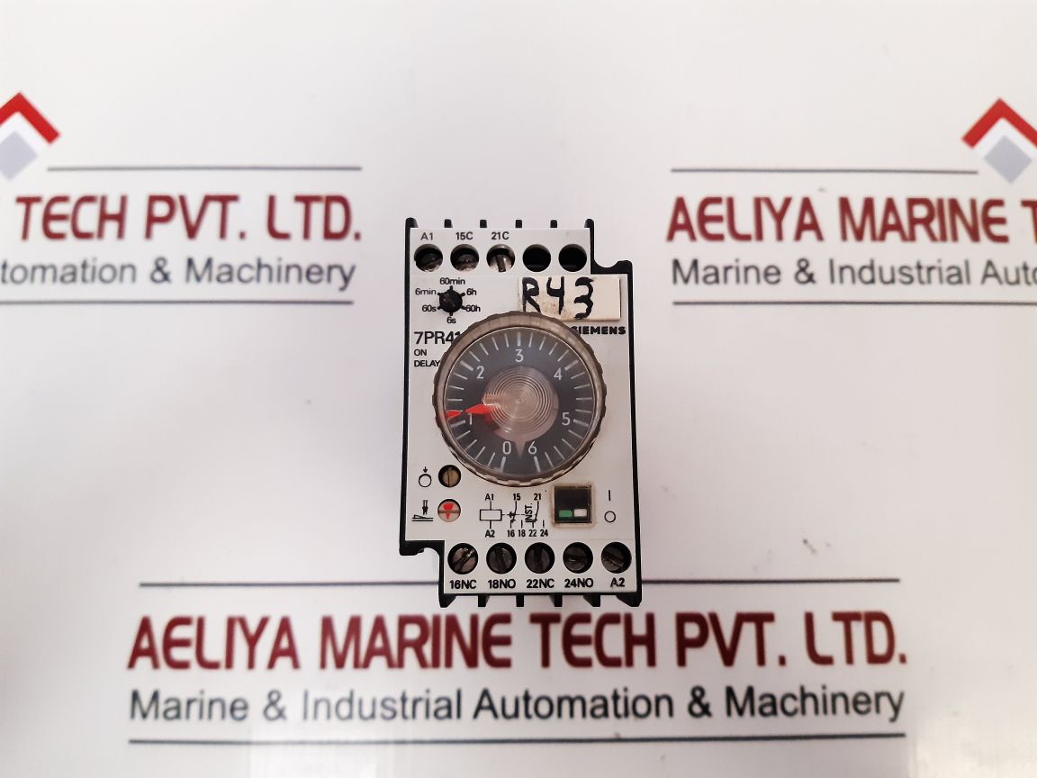 Siemens 7Pr41 Time Relay 7Pr4140-6Pm10
