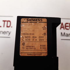 Siemens 7Pr4140-6Pm10 Timer 0.15 Sec To 60 H
