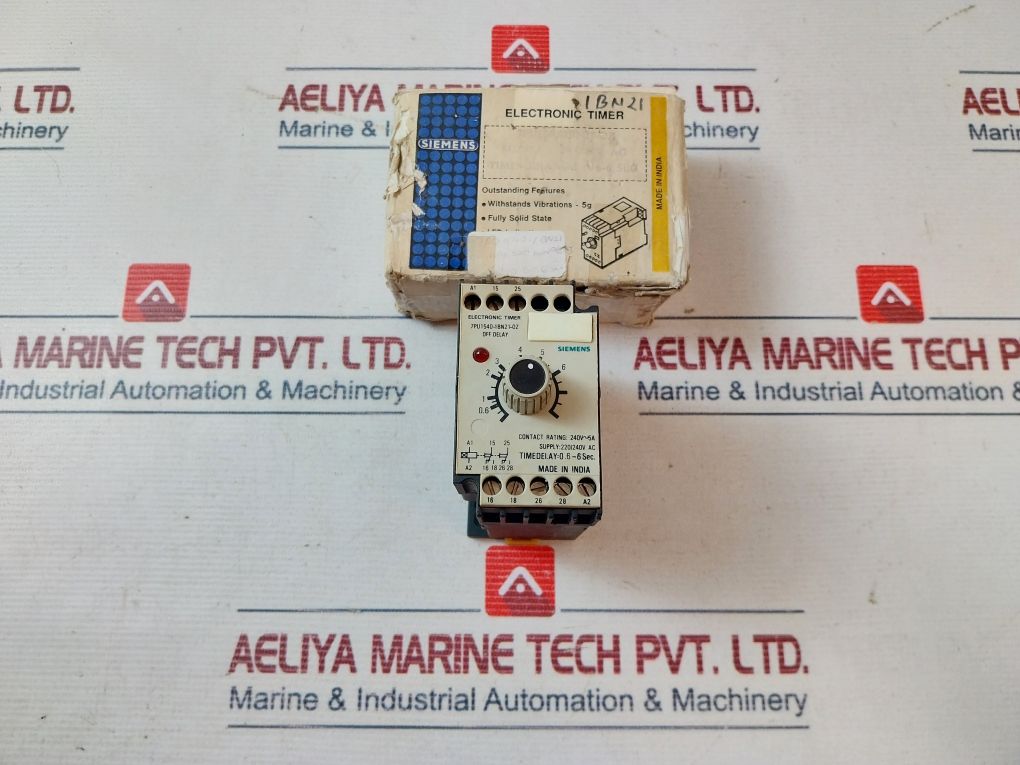 Siemens 7Pu1540-1Bn21-0Z Electronic Timer
