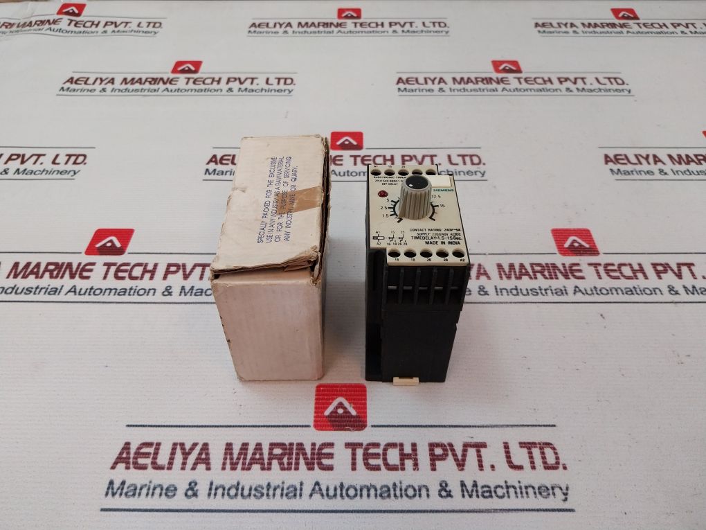 Siemens 7Pu1540-8Bn41-0Z Electronic Timer
