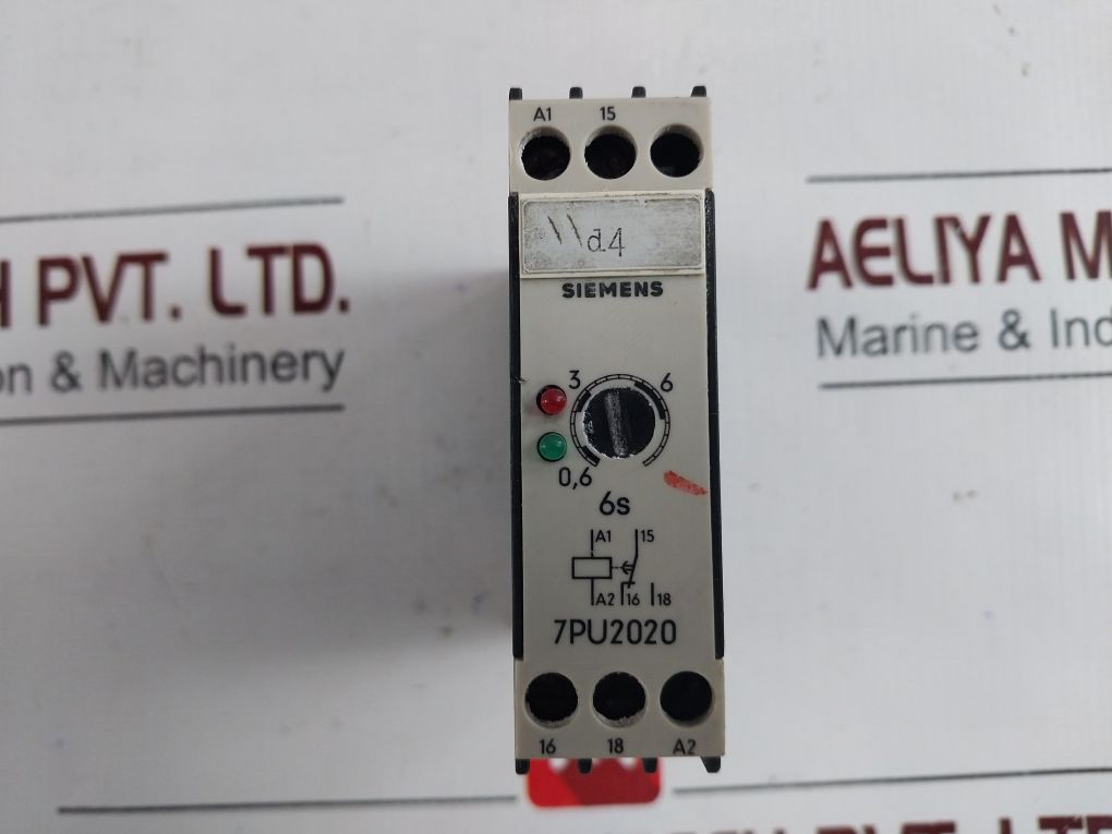 Siemens 7Pu2020-1An20 On Delay Timer