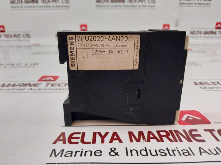 Siemens 7Pu2020-4An20 Time Relay