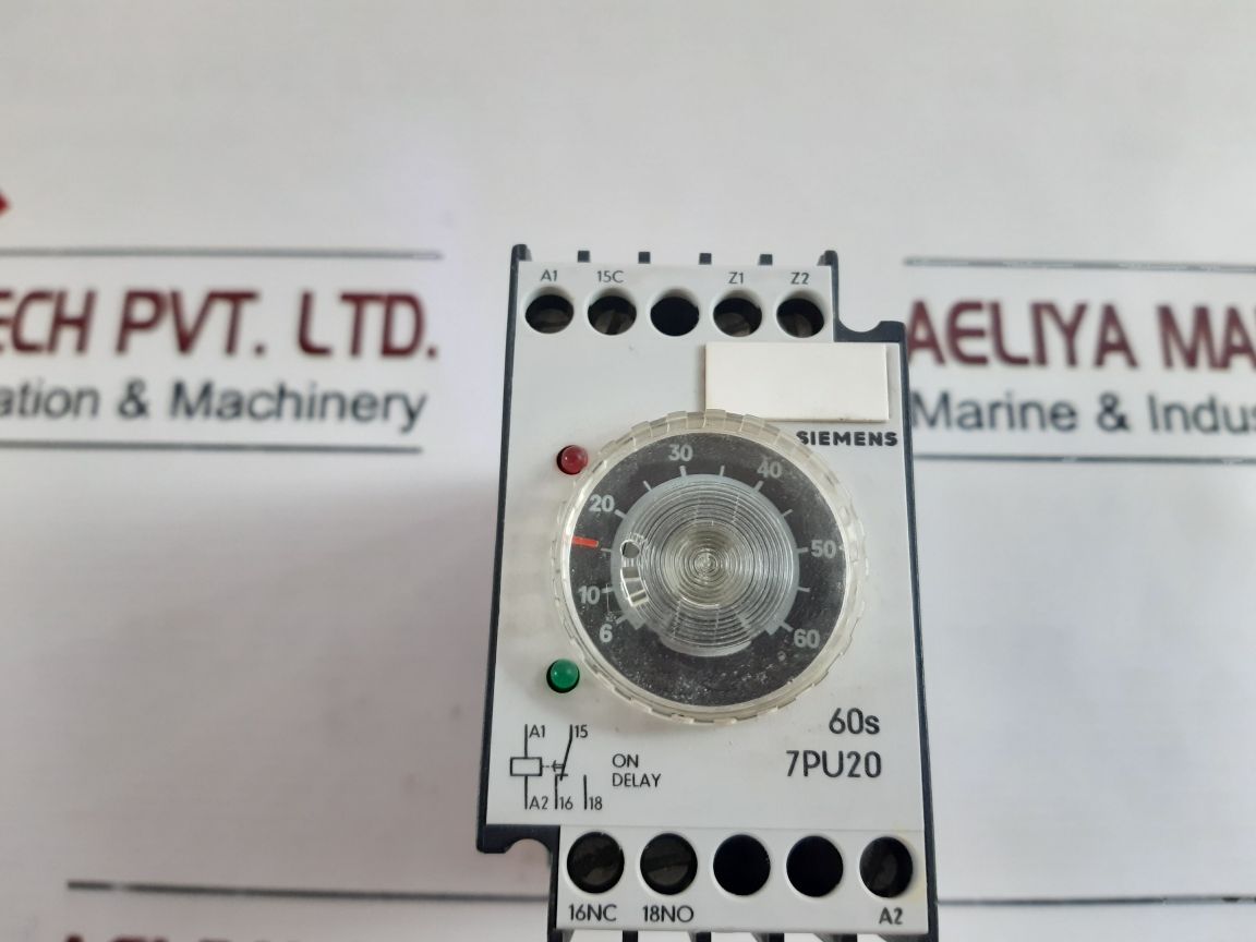 Siemens 7Pu2040-2An23 Timing Relay