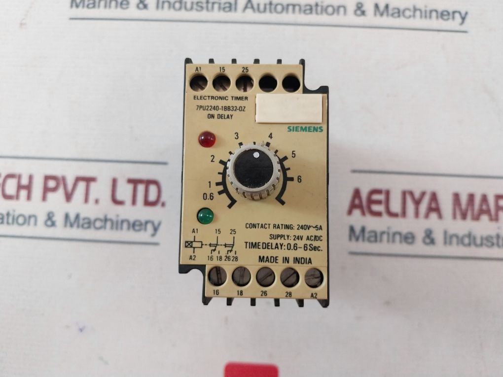 Siemens 7Pu2240-1Bb32-0Z Electronic Timer