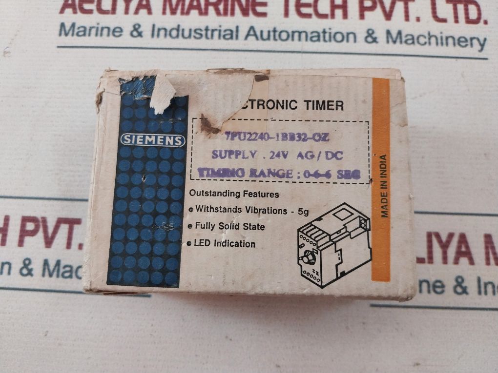 Siemens 7Pu2240-1Bb32-0Z Electronic Timer