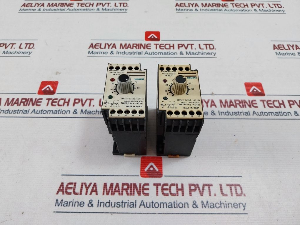 Siemens 7Pu2240-2Bn32-0Z On Delay Electronic Timer