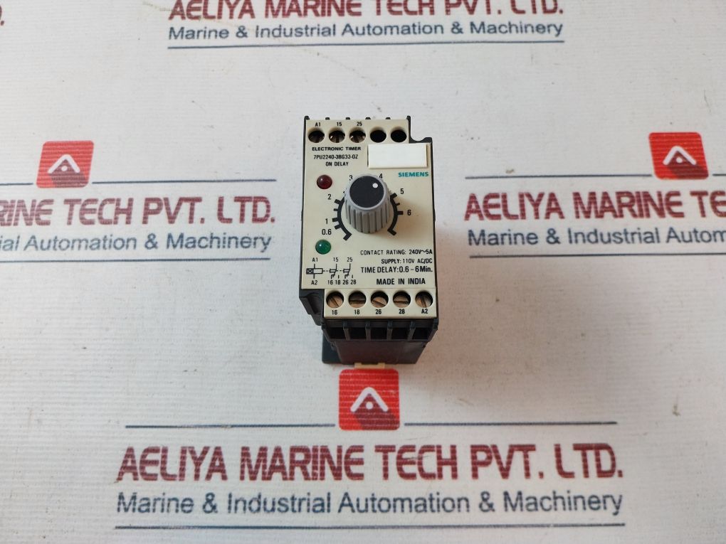 Siemens 7Pu2240-3Bg32-0Z Electronic Timer