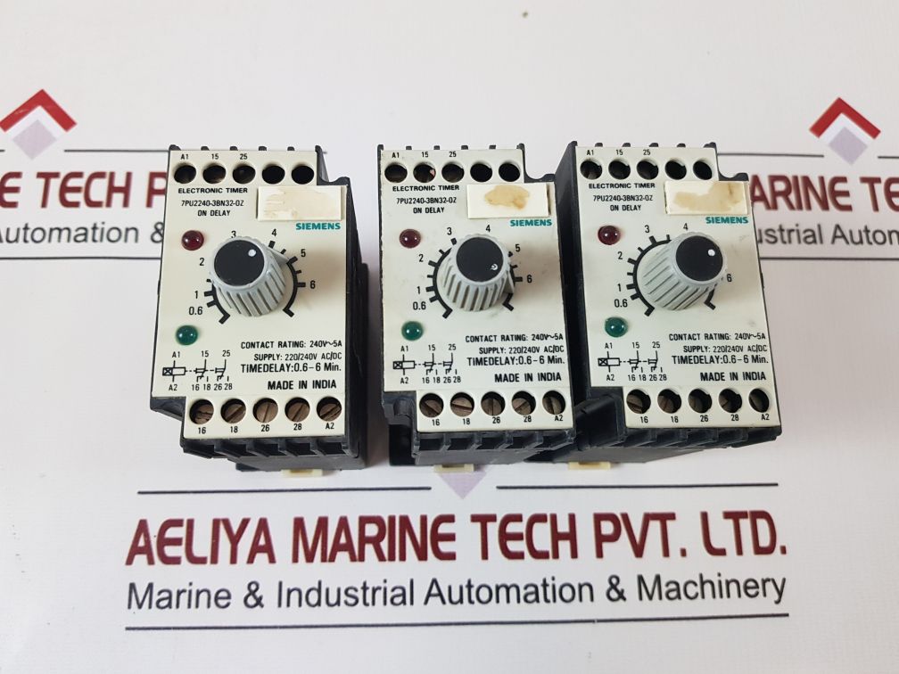 Siemens 7Pu2240-3Bn32-0Z Electronic Timer