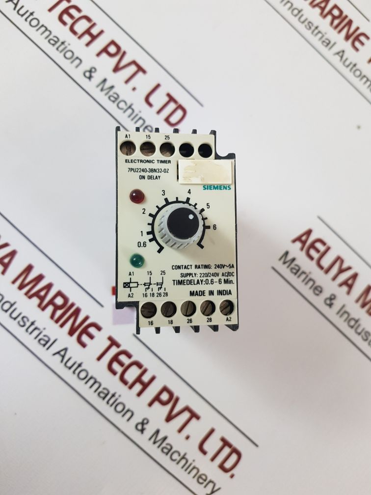 Siemens 7Pu2240-3Bn32-0Z Electronic Timer